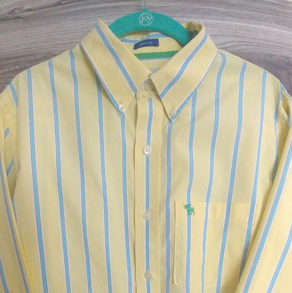 Abercrombie Men's XL Long Sleeve Casual Shirt.